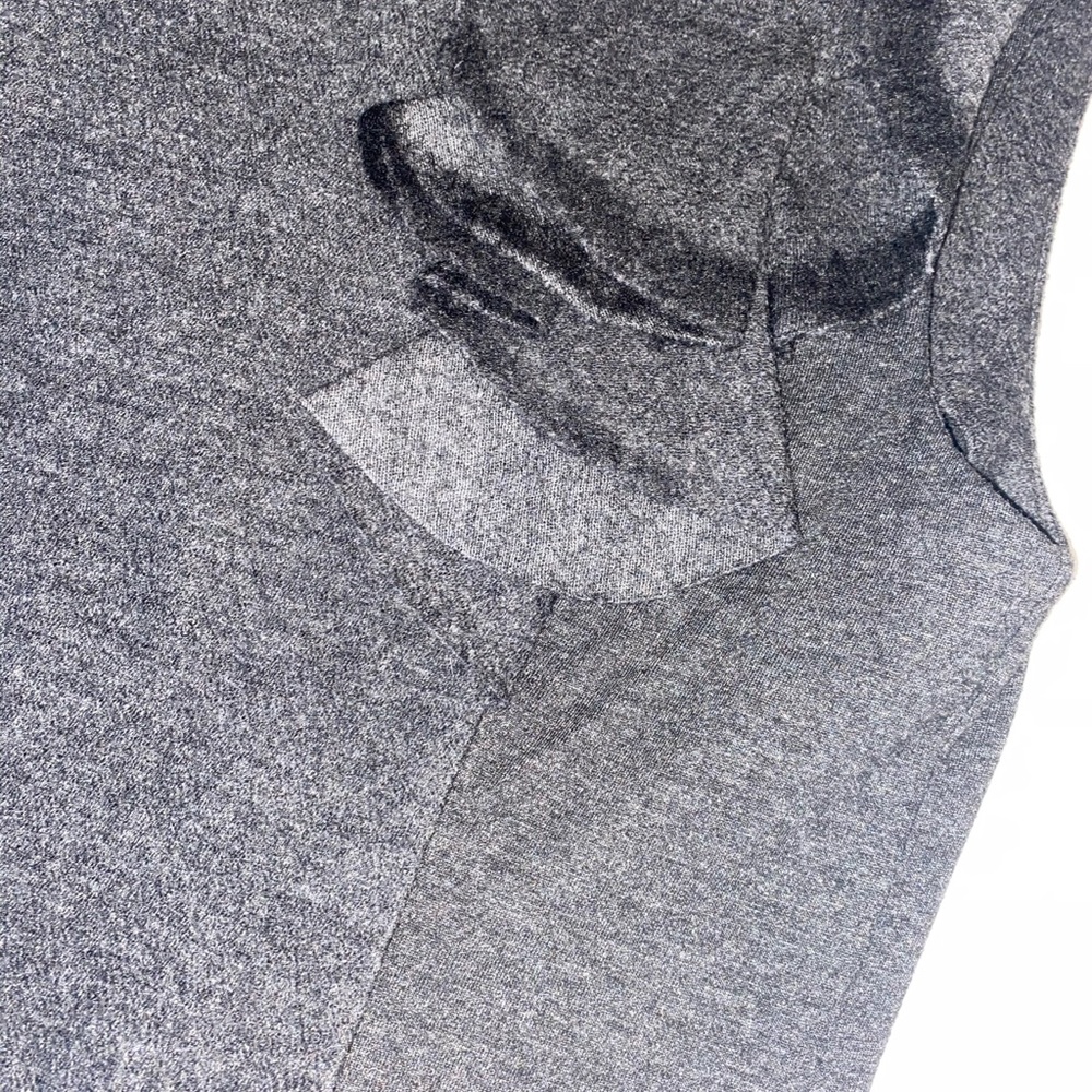 Grey wool blouse - Picture 3 of 3